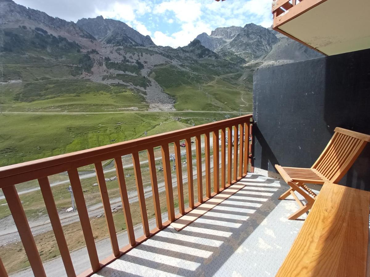 Superbe 3 Pieces Vue Panoramique Pied Des Pistes Appartement La Mongie Buitenkant foto